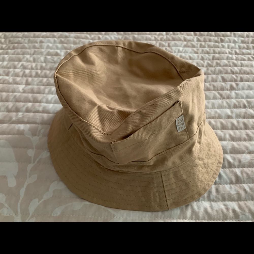 Reversible Beige Summer Hat